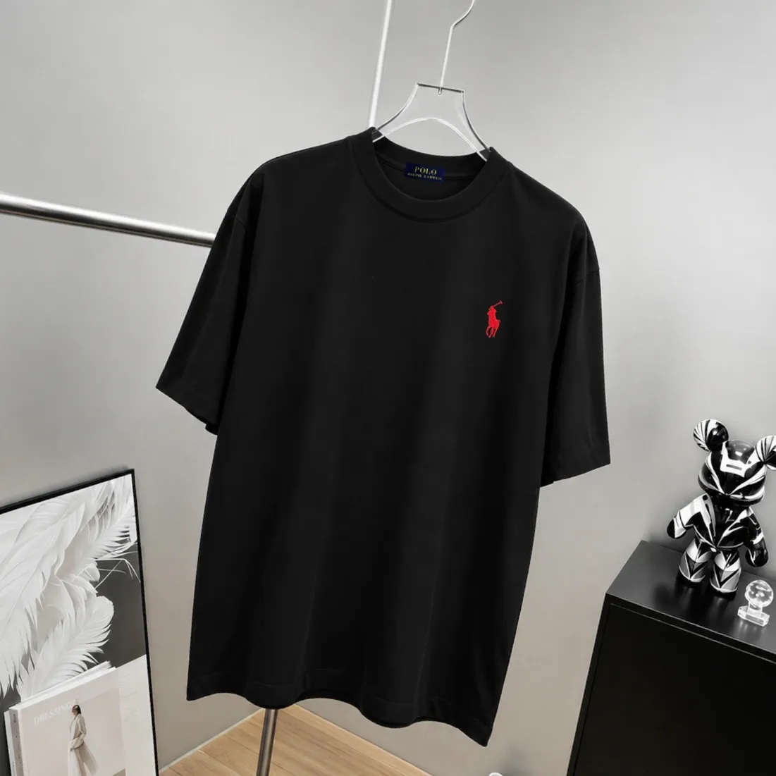 Ralph*Lauren* Hot Sale · g 《 》 tee ， Same Style ， : Black White Coffee Brown Size：S（90-130 ） M（125-150 ） L（135-165 ） XL（160-190 ） XXL（185 ）